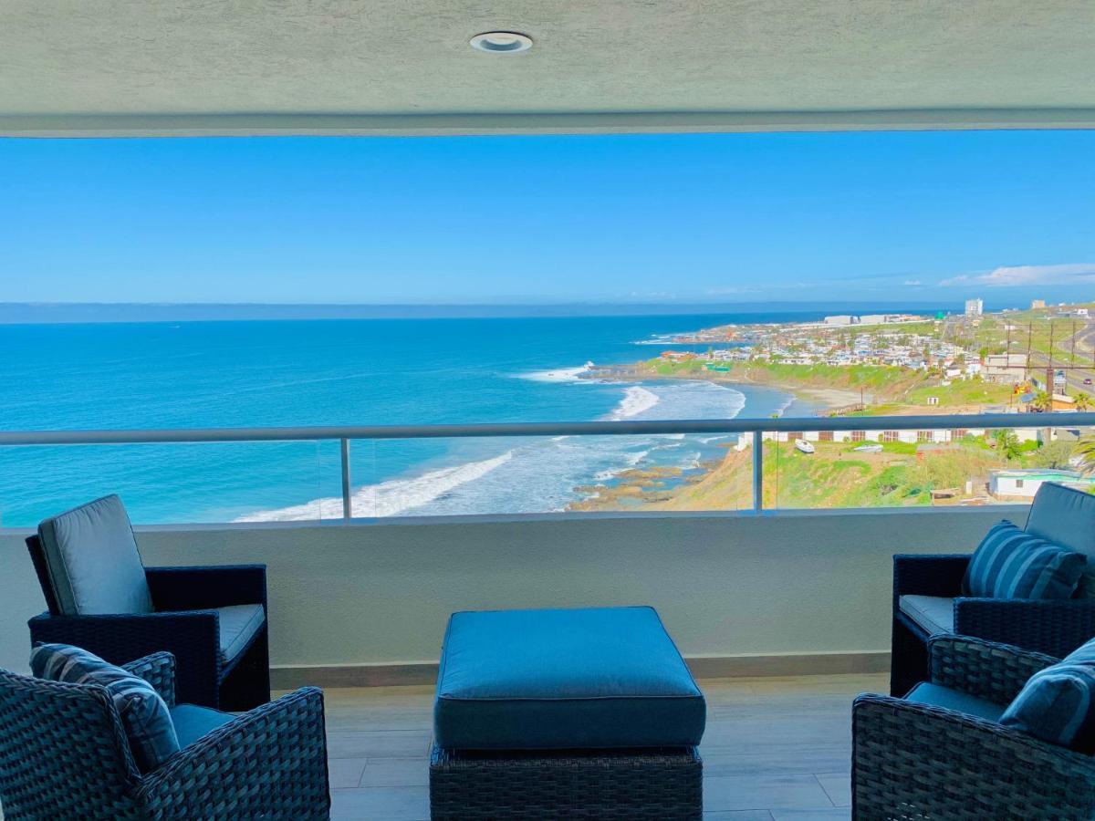 Beachfront Condo W Pools Steps To Beach & Mins To Dt Rosarito Eksteriør bilde